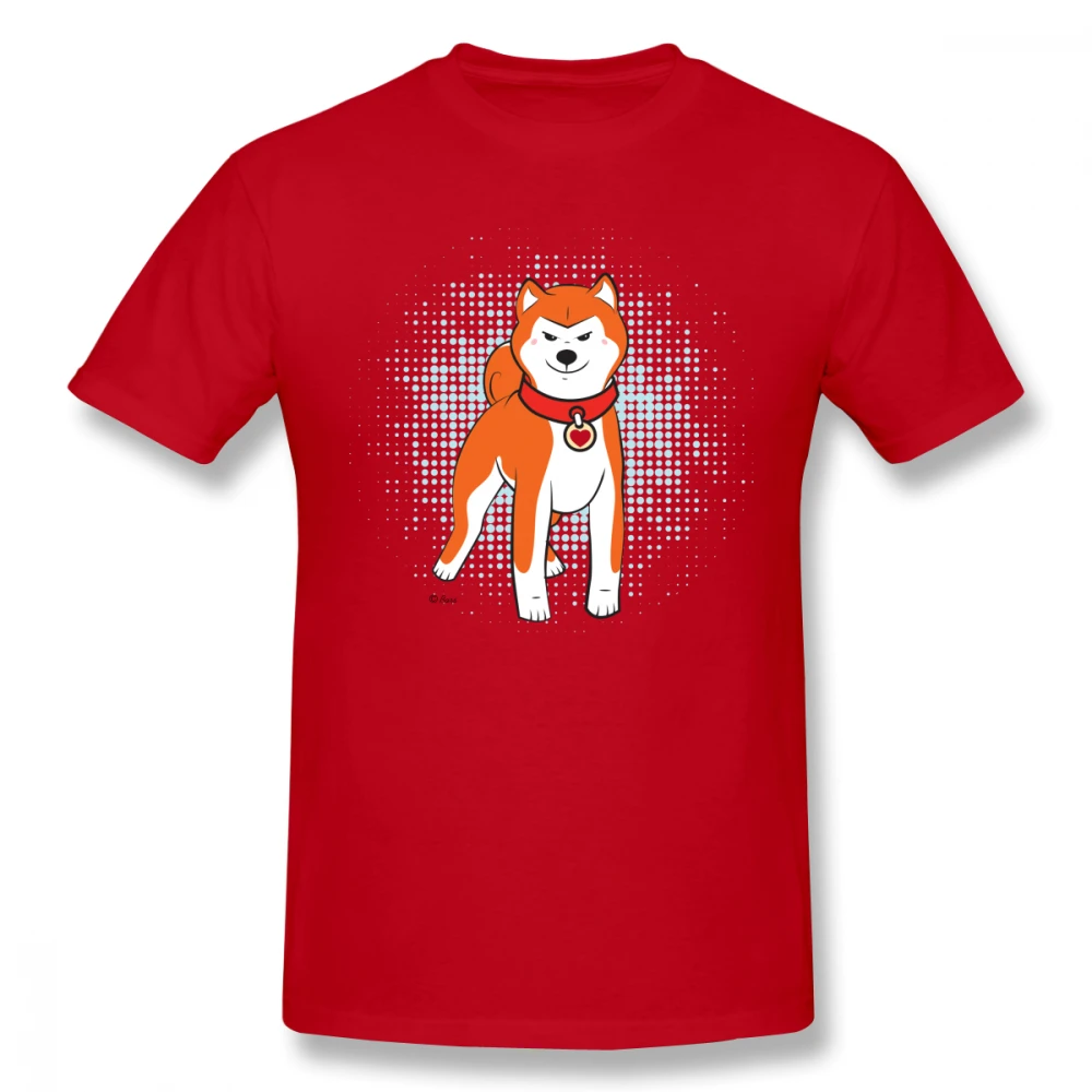 Японская Akita Doge Сиба ину Inu футболка для мужчин плюс размер Custom Group Camiseta | Мужская