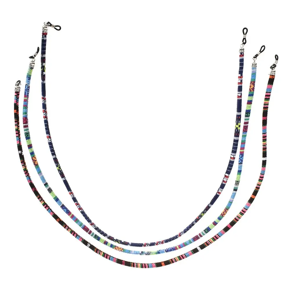 

1pc Fashion Retro eyeglass Sunglasses Cotton Neck String Cord Retainer Strap Eyewear Lanyard Holder Anti Slip Strap
