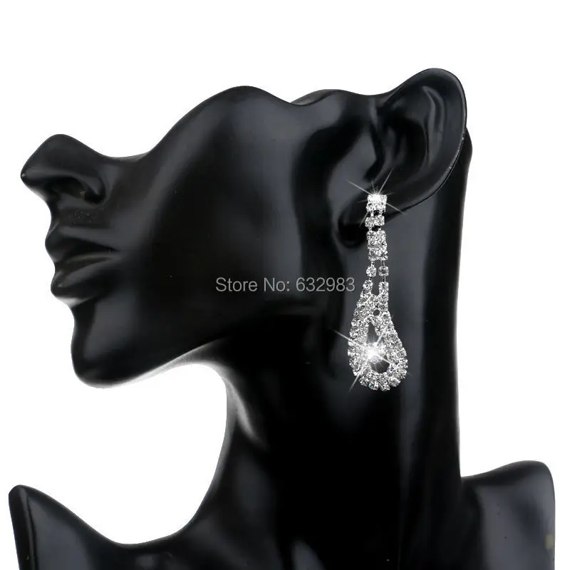 Серьги подвески женские с павлиньими перьями висячие ювелирные украшения для