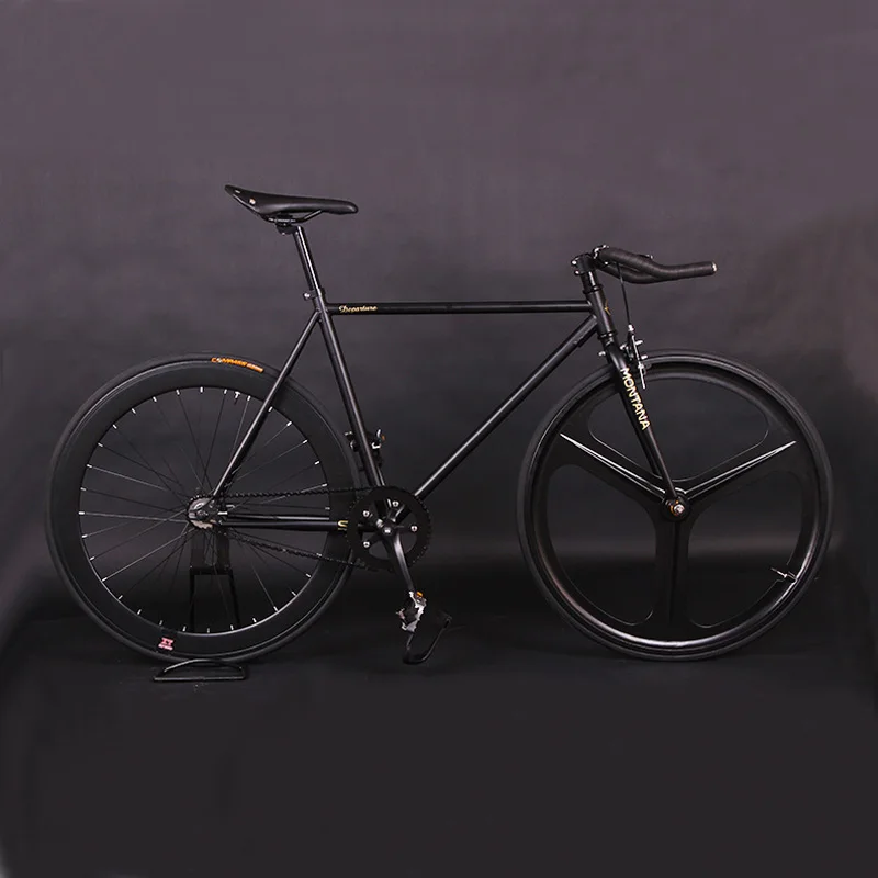 Fixie велосипед DIY 700C Ретро стальная рама фиксированная передача велосипед винтажная стальная рама Fixie трек велосипед