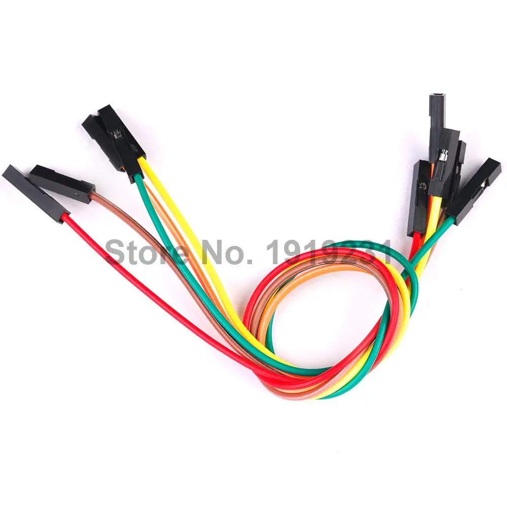 

100PCS New 1P to 1P 20cm Female to Female jumper Wire Dupont Cable Color Random