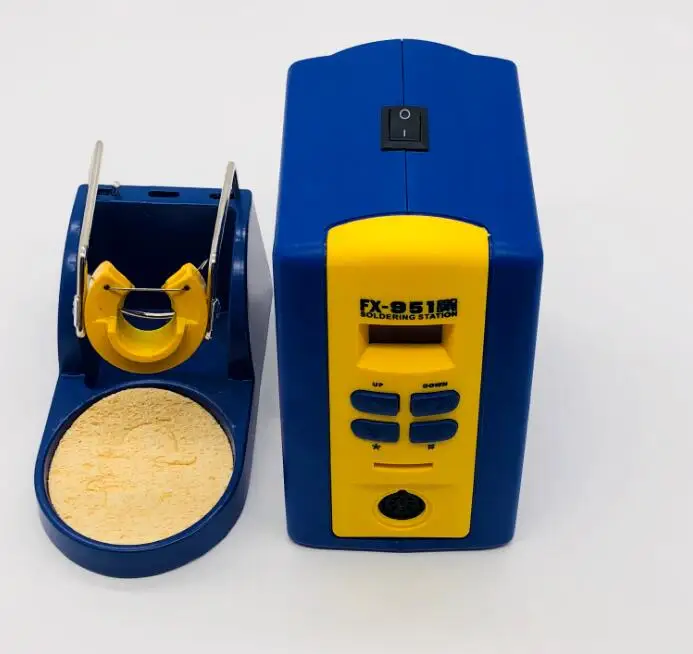 Uyue FX 951 fx951 цифровая паяльная станция комплект/Электрический паяльник Комплект 75