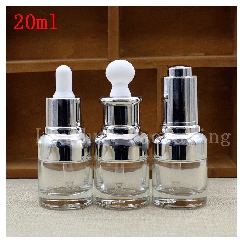 20 ML Dropper Bottle, High quality Clear Glass Essential oils Bottle For Elite Fluid , Empty Essential oil of The Container