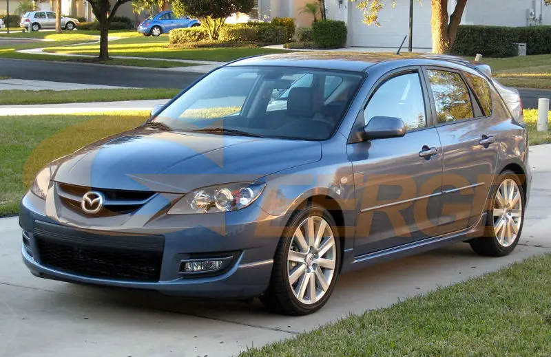 Для MAZDA SPEED 3 2007 2008 2009 отличные светодиодные ангельские глазки Ультра яркое освещение smd led Ангельские Глазки Halo комплект колец