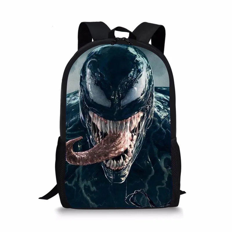 Venom, школьная сумка, набор, Череп, школьный рюкзак, мужской, Подростковый, для мальчиков, рюкзак, Детская сумка через плечо, mochila escolar - Цвет: L4446C