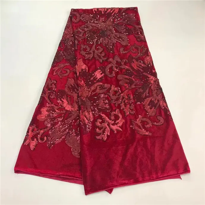 2018 высококачественное французское Сетчатое кружево с блестками Африканский