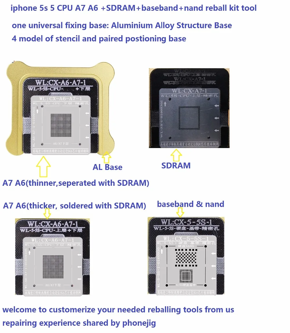 

Wl iphone 5s iphone5 CPU A7 A6 baseband reball , , iphone 6s