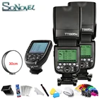 Вспышка для камеры 2x Godox TT685C TTL 2,4 ГГц высокоскоростной 18000s GN60 + Xpro-C TTL беспроводной передатчик для Canon 850D 760D 750D 60Da