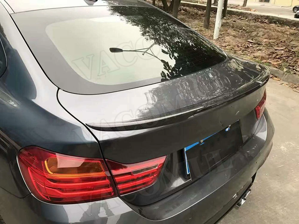 Карбоновый спойлер заднего багажника крыла для BMW серий 4 F36 420i 420d 428i 435i седан 2014-2019