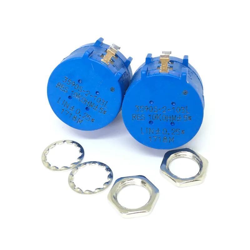 Прецизионный многооборотный потенциометр 3590S 2 103L 10K ohm 10 колец регулируемый
