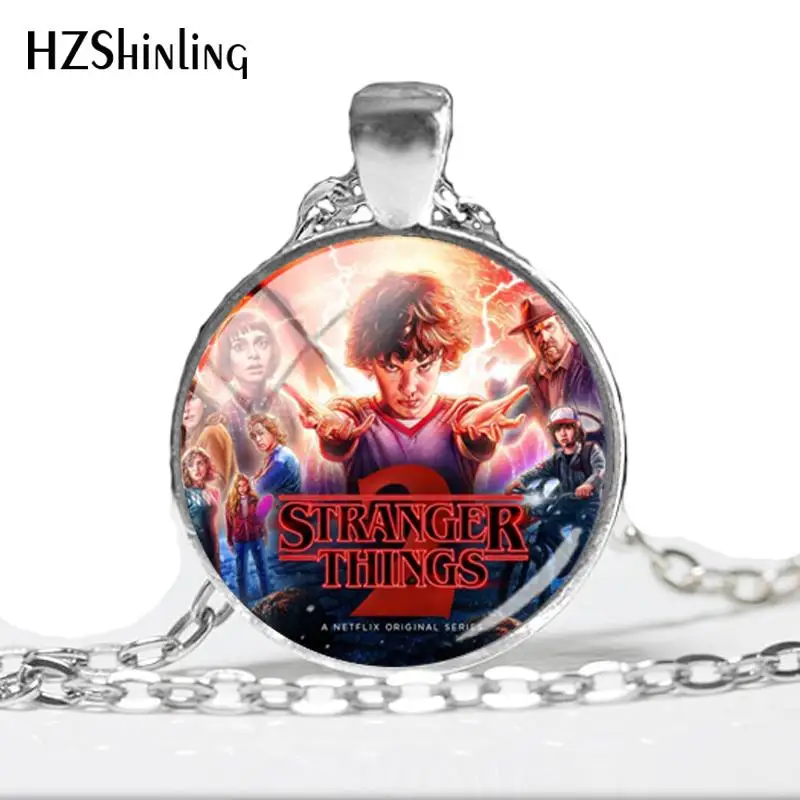 Новинка 2018 круглое ожерелье в стиле сериала очень странные дела подвеска