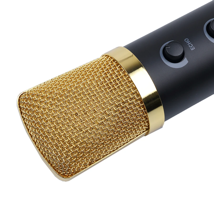 USB конденсаторный микрофон Kebidu для звукозаписи проводной радиовещания с