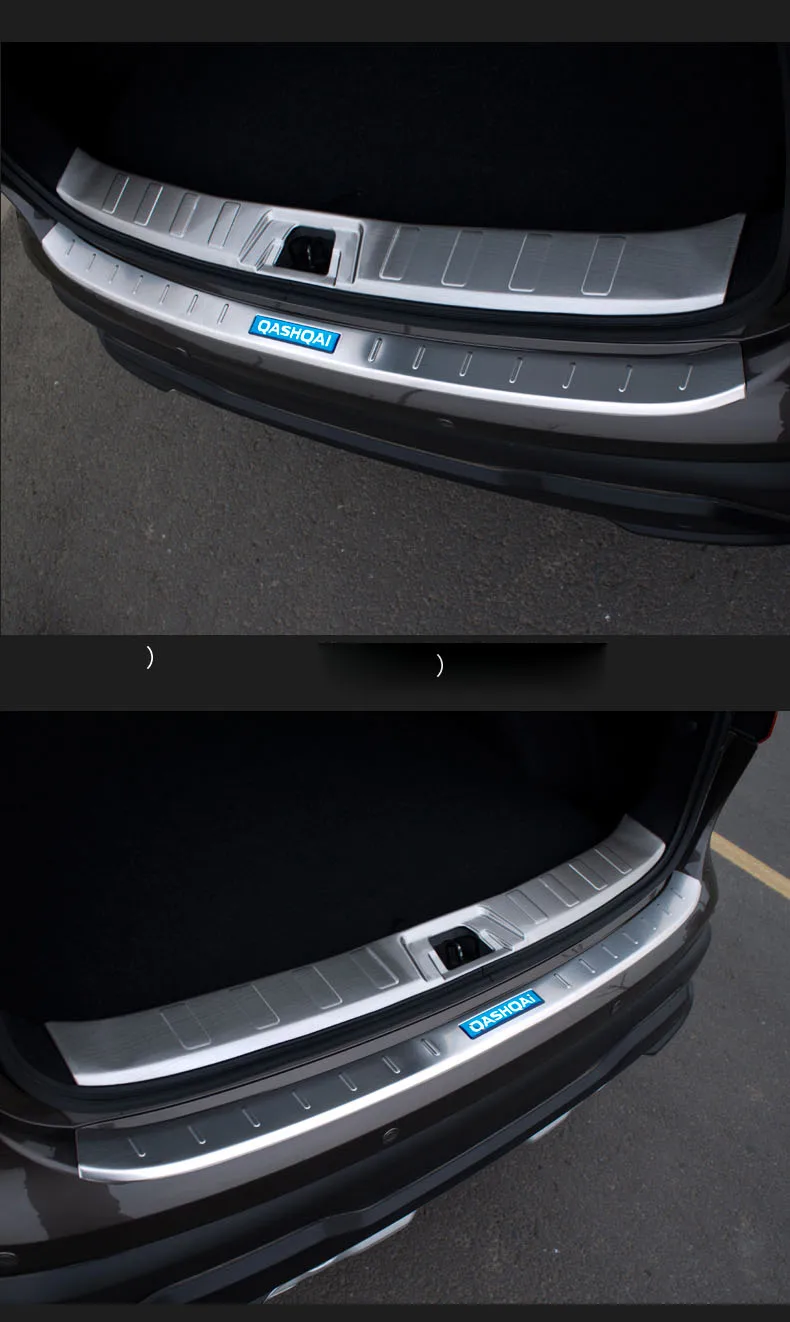 Защита заднего бампера 2 шт./компл. Накладка на порог багажника аксессуары для NISSAN