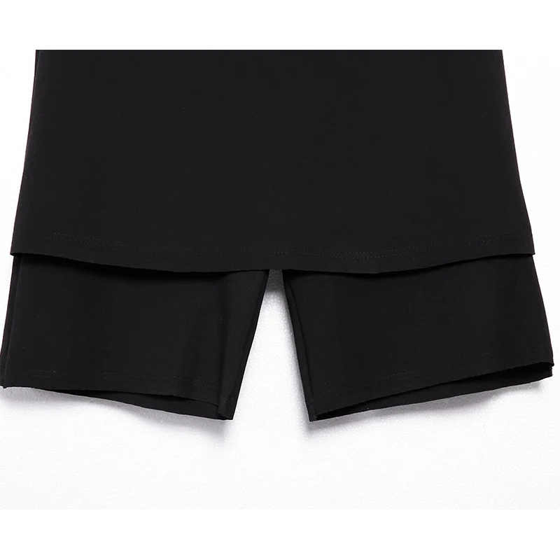 2017 Осенне-зимняя обувь лоскутное сплошной цвет пят Штаны Женская Повседневная