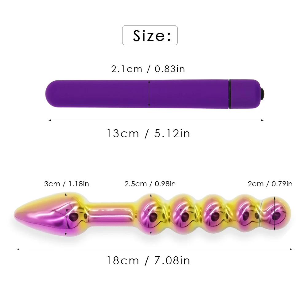 Комбинированный стеклянный Анальная пробка для взрослых мастурбатор Вагина