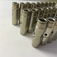 s106 nickle plating 2 nozzles hole fitting quick connector tee joiner for 38 stainless steel tubing misting system 10pcslot