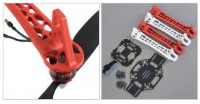 Оригинальная рама мультикоптера квадрокоптера F450 комбинированный комплект с 30A