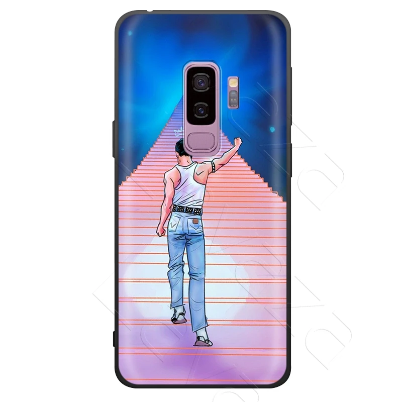 Lavaza Меркьюри Queen Группа чехол для Samsung Галактики S6 S7 край J6 S8 S9 S10 плюс A3 A5 A6 A7 A8 A9 Note 8