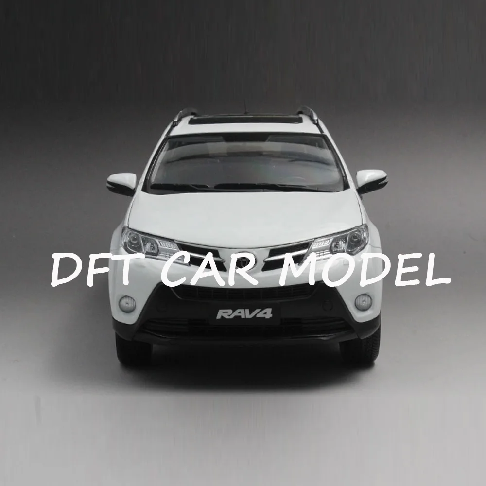 Литая 1:18 RAV4 игрушечный автомобиль из сплава, спортивный автомобиль, модель детских игрушечных машин, оригинальные авторизованные подлинные детские игрушки