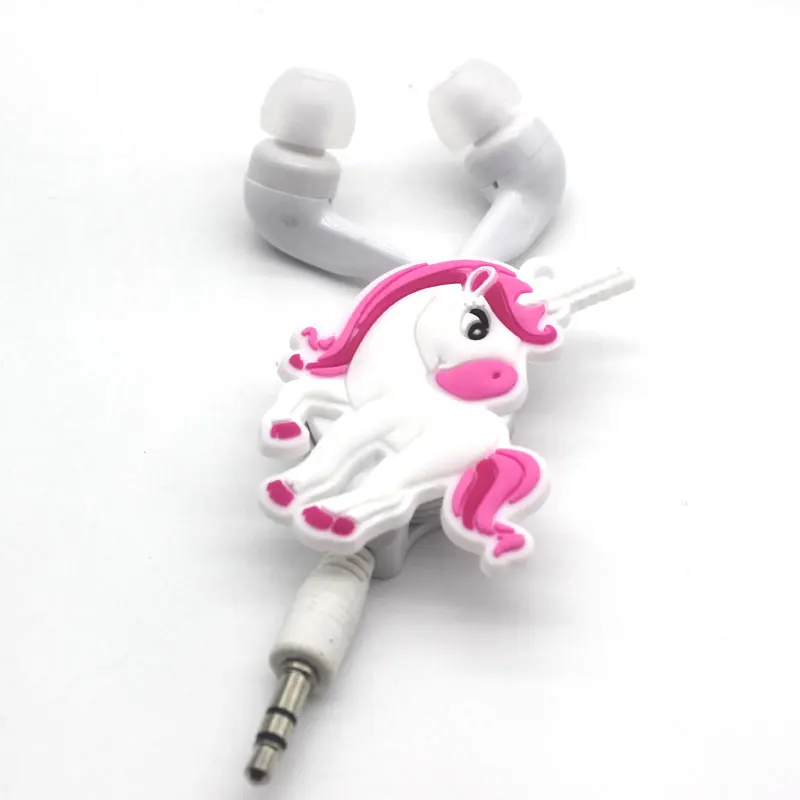 Милые единороги Мультяшные наушники цветные радужные лошади Hello Kitty в ухо 3 5 мм
