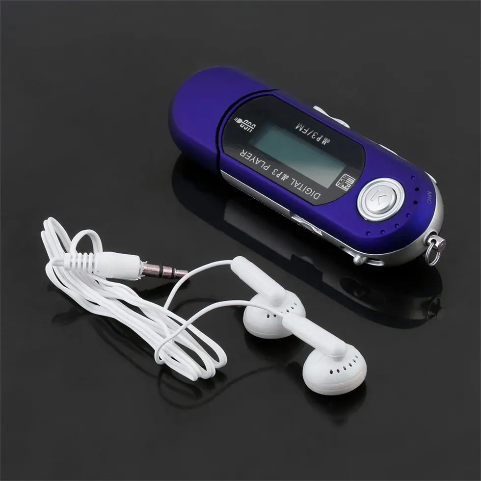 2PCS Mini USB 2.0 Flash Drive High Speed Transfer LCD Display MP3 Music Player | Электроника