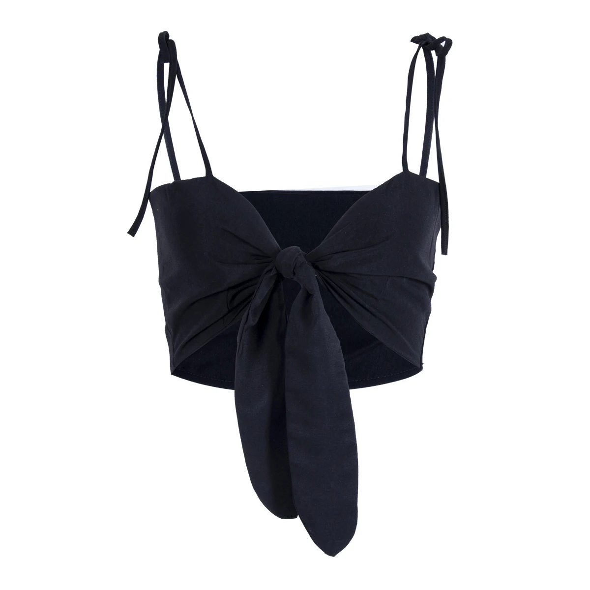 Женский летний свитер-майка в полоску с бантом 2019 | Женская одежда
