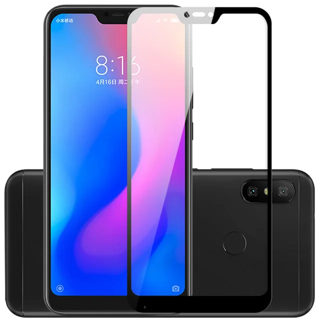 2 шт. закаленное стекло для Xiaomi Mi 8 Lite Pro Взрывозащищенная защита экрана Защитная
