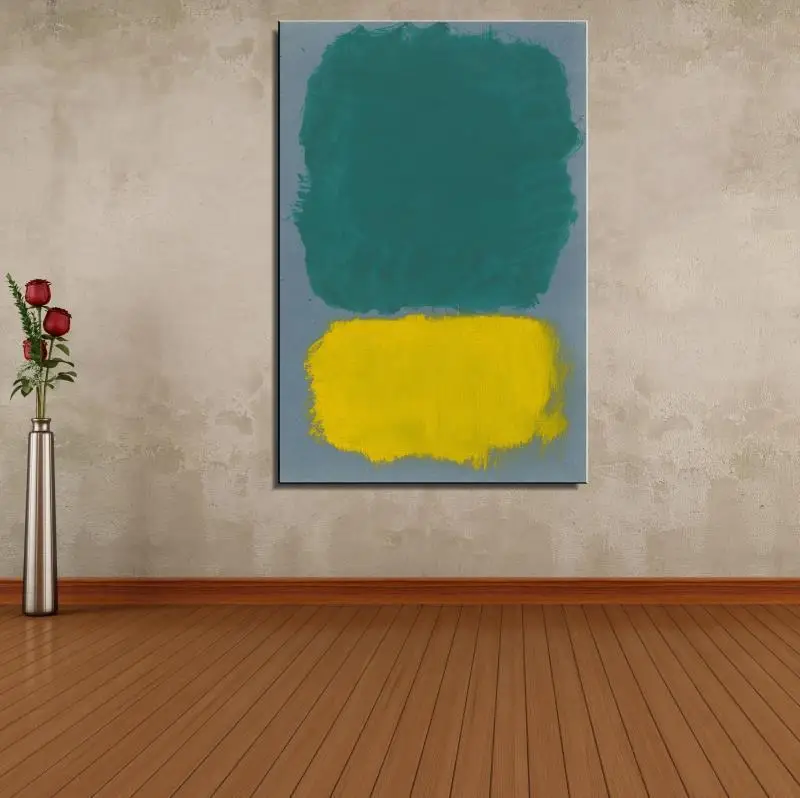 Картина маслом в абстрактном американском стиле без рамки|art design|oil painting canvasmark rothko