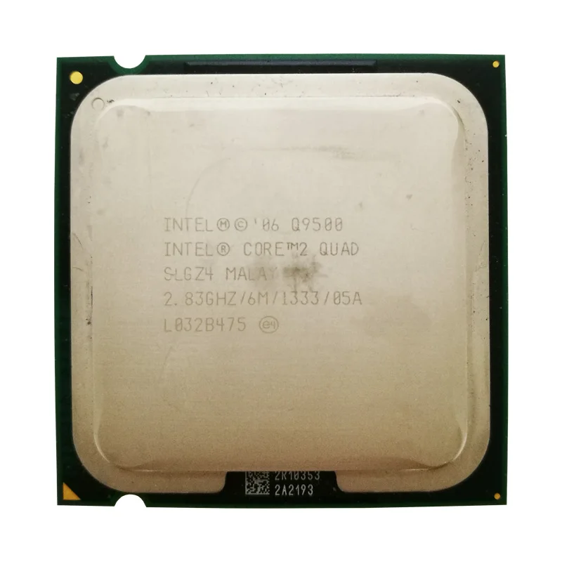 Четырехъядерный процессор intel core 2 quad Q9500 Socket 775 LGA (2 83 ггц/6 мб кэш/FSB 1333) Q9550/Q9650 series