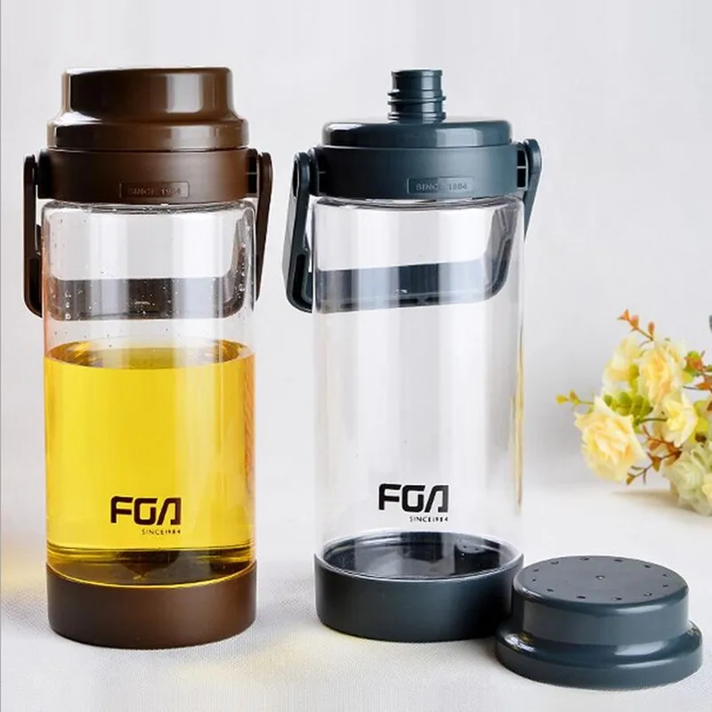Большая емкость BPA свободное пространство моя бутылка 1500 мл открытый Небьющийся