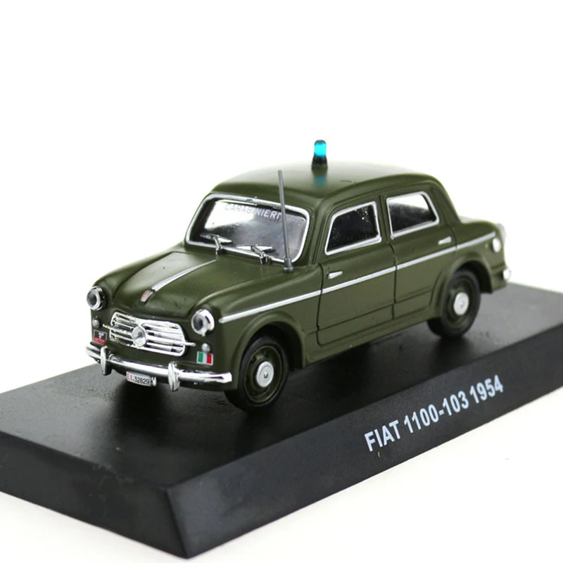 1:43 ретро симулятор FIAT 1000 103 1954 итальянская версия классического автомобиля литой