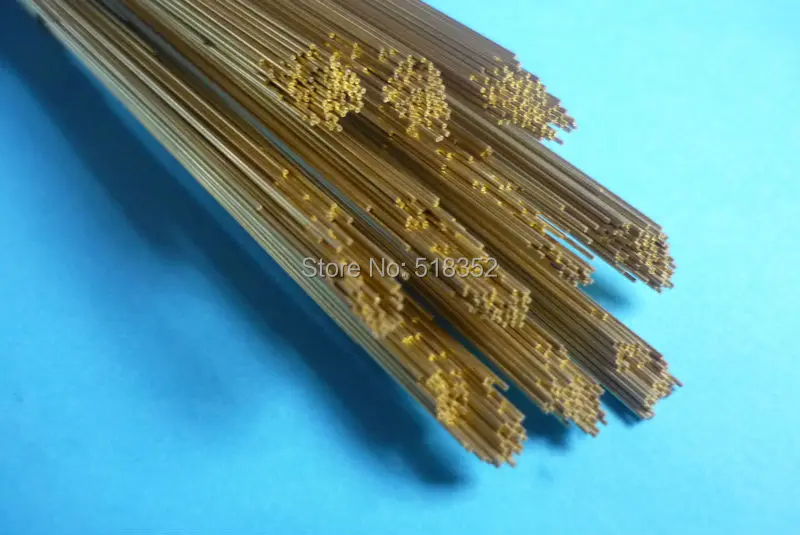 

1.8mmx400mm Ziyang Brass Electrode Tube for EDM Drilling Machines Single Hole