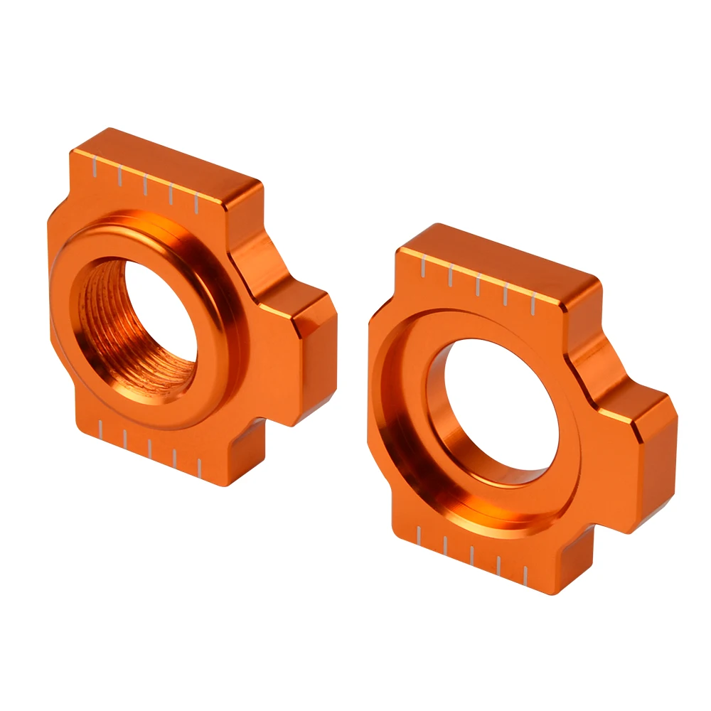 Axle Blocks Chain Adjuster for KTM 1290 Super Adventure R S T 1050 1090 1190 950 990 RC8 RC8R SMR SMT Supermoto | Автомобили и