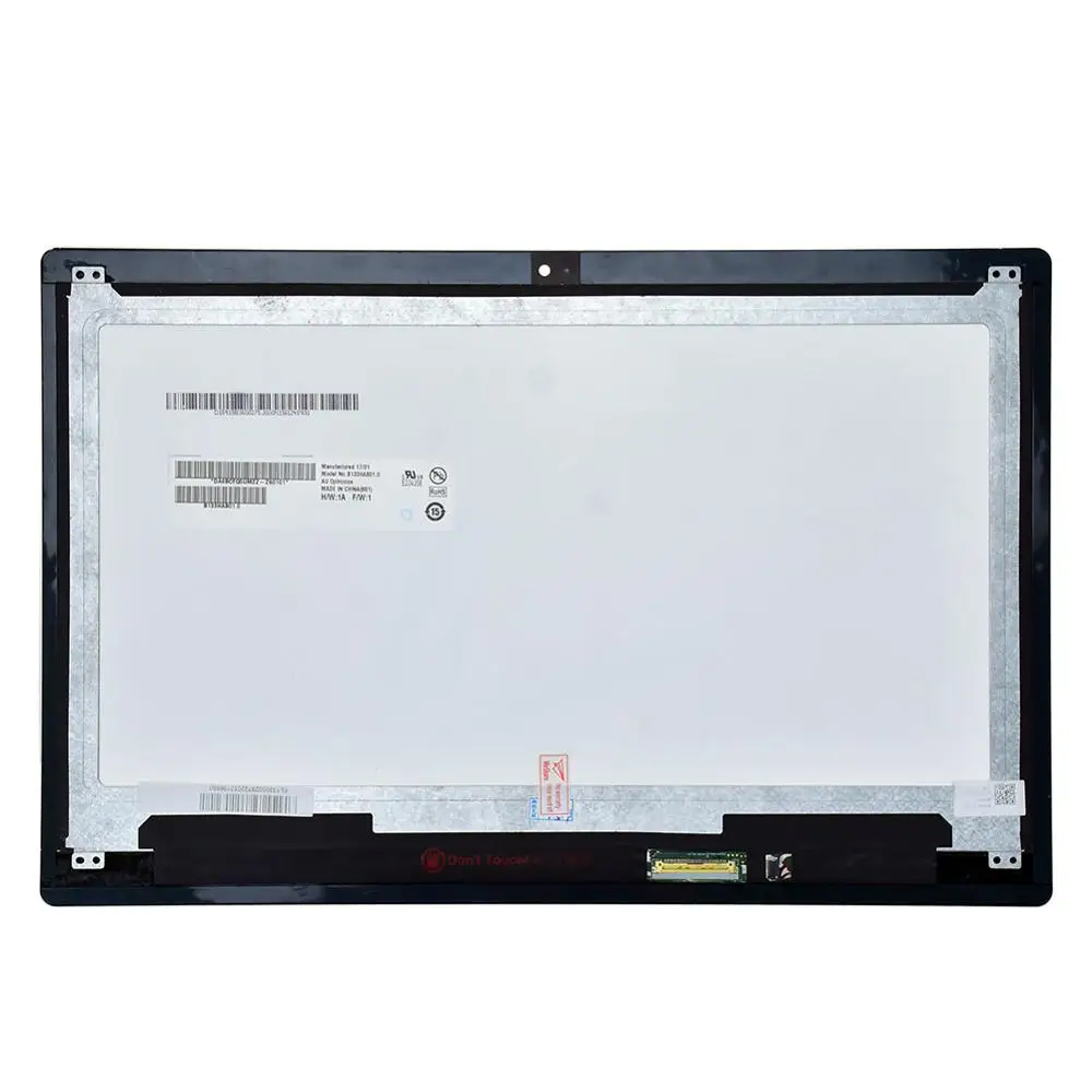 13 3 дюймовый сенсорный ЖК экран B133HAB01.0 IPS с отверстием для одной камеры FHD|ЖК-экраны
