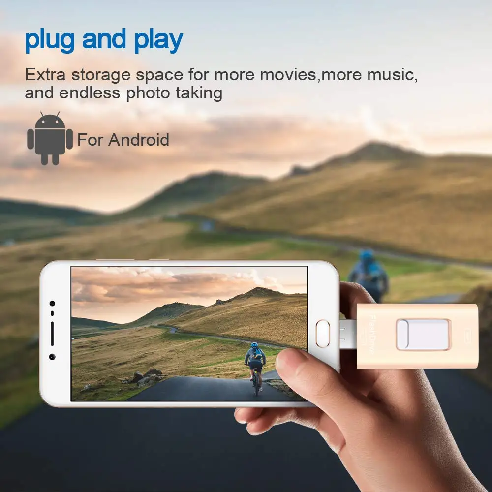 USB флеш накопитель для iPhone X 5 6 7 8 64 ГБ 16 32 ГБ|USB флэш-накопители| |