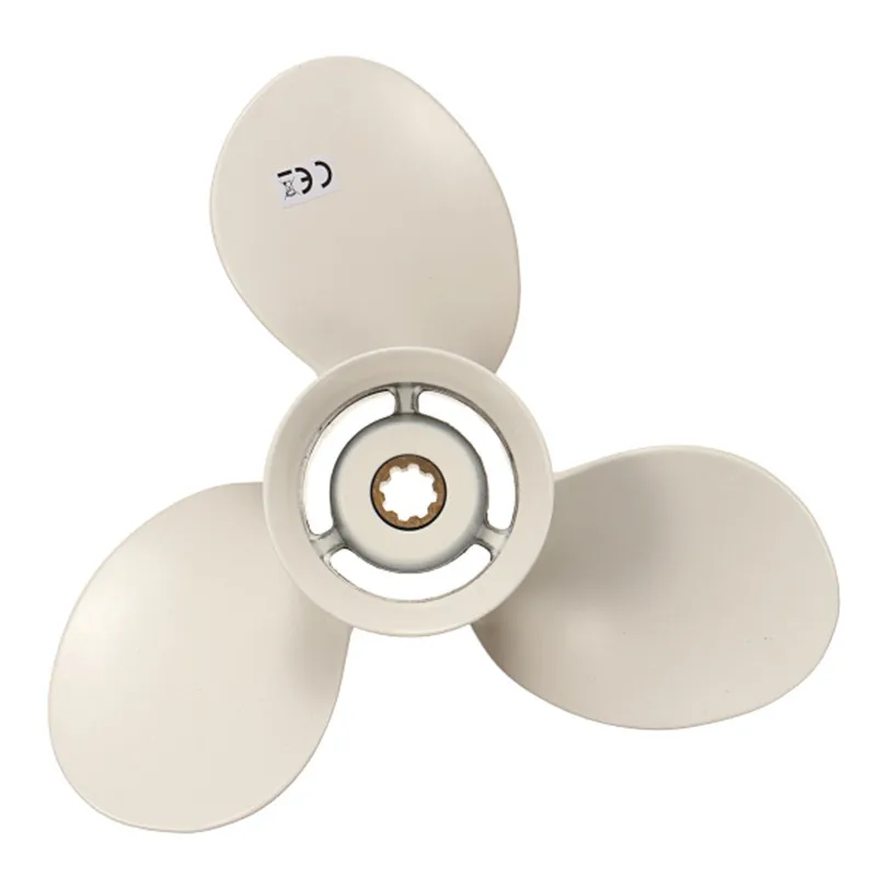 

63V-45945-10-EL 9-1/4 x 9 Aluminum Outboard Propeller for Yamaha 9.9-15HP 8 Spline Tooth Fast Hole Shot Perform Well Improve