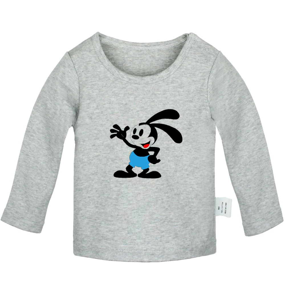 Oswald the Lucky Rabbit Nope Phonetic Symbol Design футболки для новорожденных детские с рисунком