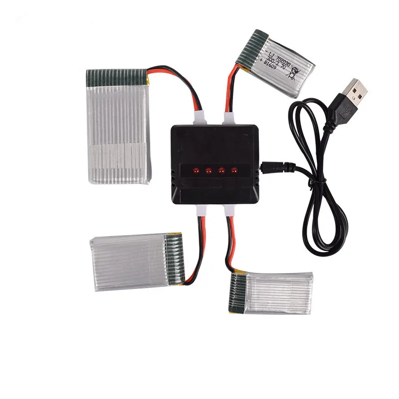 4 в 1 MX2.0-2P 3,7 v Intelligence Lipo батарея USB зарядное устройство для RC игрушки Самолет Вилка вертолета Syma JJRC Wltoys и т. Д