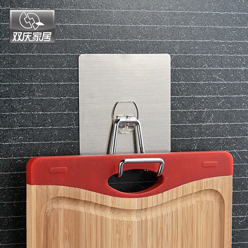 Magic Flexible Sticker Wall Mounted Hanging Hook Chopping Block Rack shelf Metel Kitchen Hanger Houseware | Дом и сад