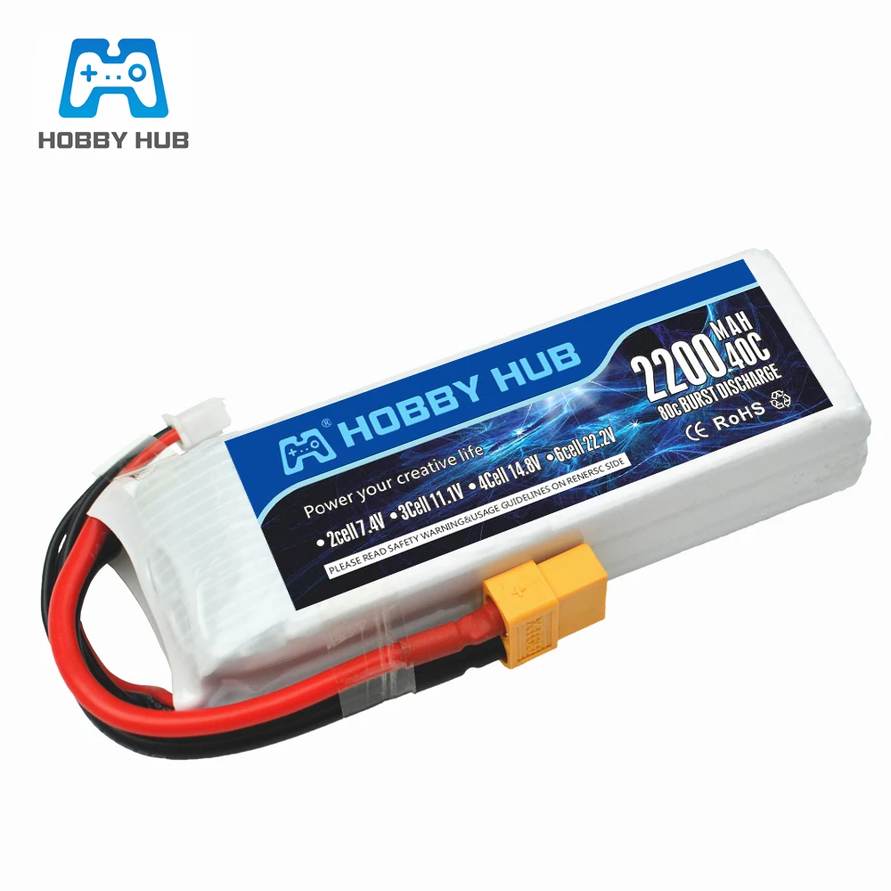 3S 11 1 В 2200 мАч 40C LiPo аккумулятор XT60/T/JST/ Plug для RC автомобиля самолета вертолета