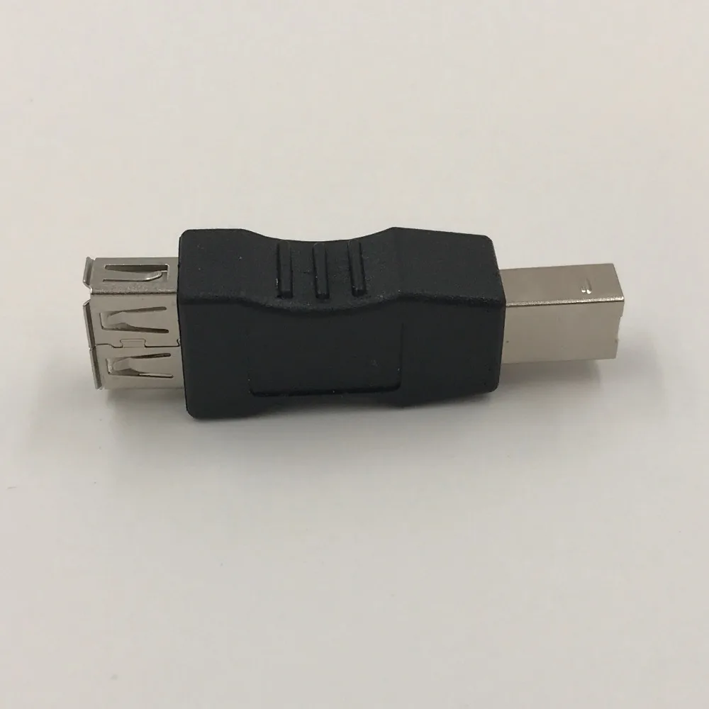 USB к принтеру адаптер порта печати Женский гнезду разъем USB2.0 A B конвертер Joiner 1 шт|