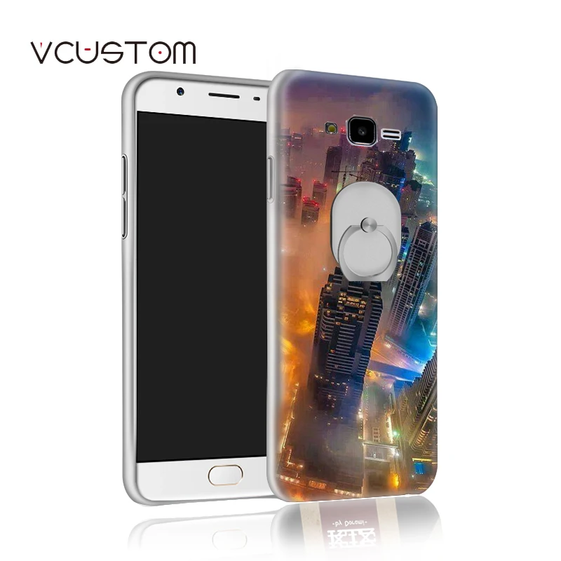 Vcustom кольцо держатель жесткого Чехлы для Samsung Galaxy J5 2016 чехол j510 j5100 j5108 J510F SM-J510F 5.2&quot