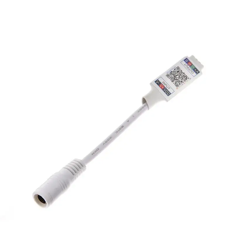Мини RGB Bluetooth контроллер DC5V 12V 24V мини музыка световая полоса для светодиодная
