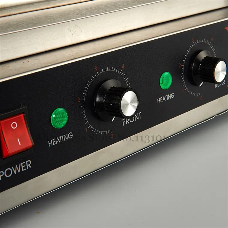 hot dogs grill5 roller electric hot dog maker commercial hot dog sausage grill roasting machine free global shipping