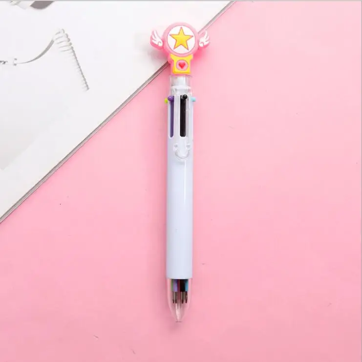 1 шт 10 видов цветов Kawaii милые Единорог шариковая ручка граффити рисунок раскрашенный шар шариковая гелевая ручка для детей школьные канцелярские принадлежности
