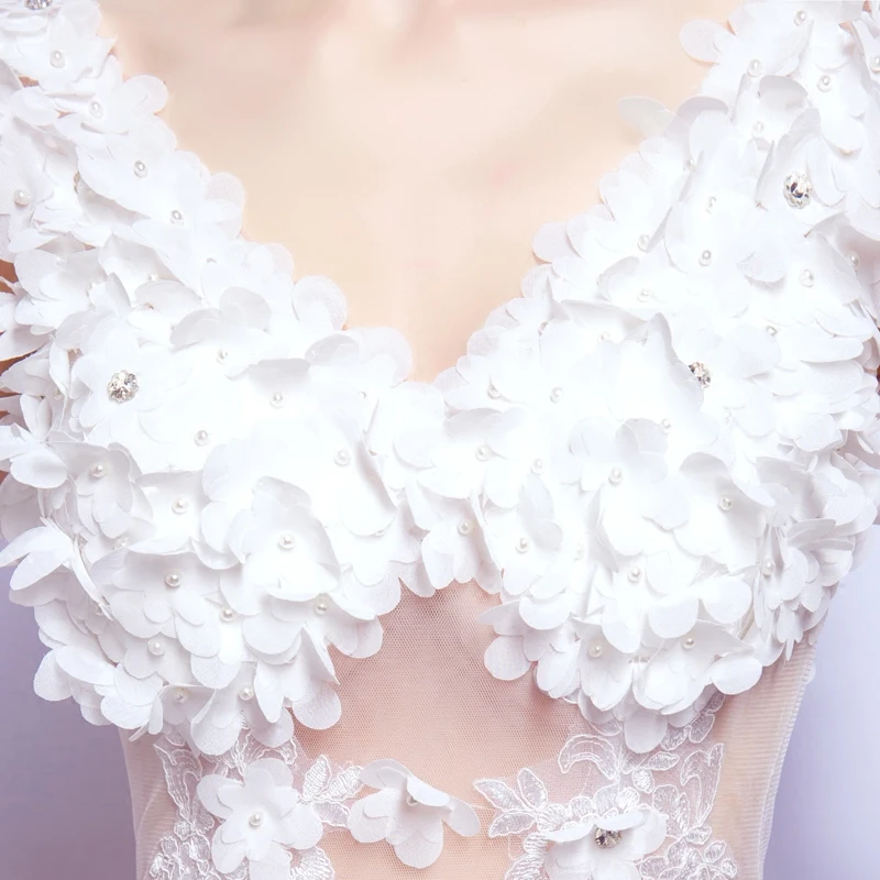 2017 Новый запас плюс размер женское платье для беременных свадебное Глубокий v