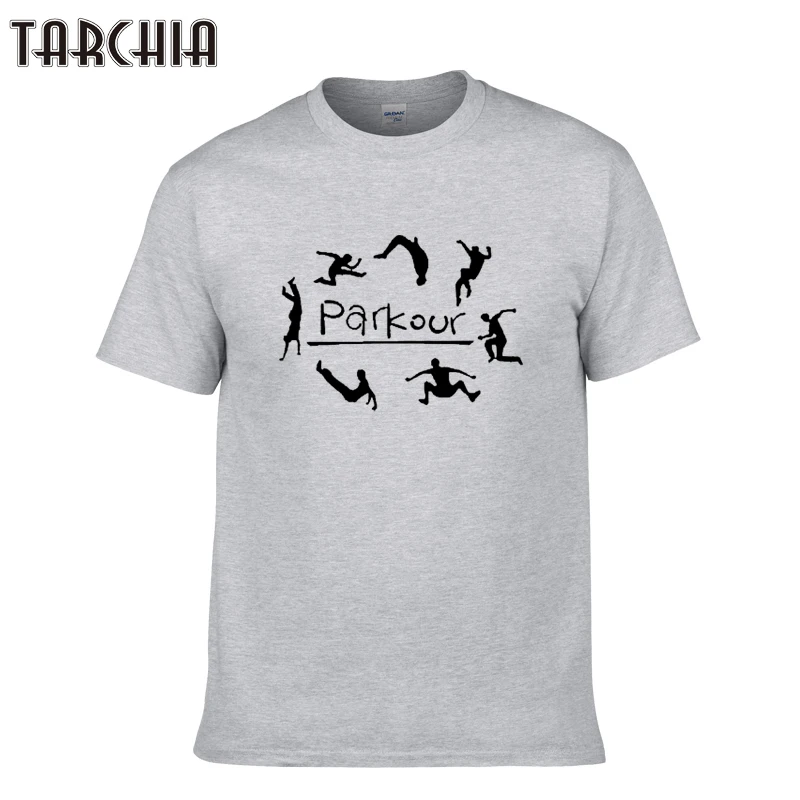 Футболка TARCHIA мужская с коротким рукавом хлопковая парка Повседневная рубашка