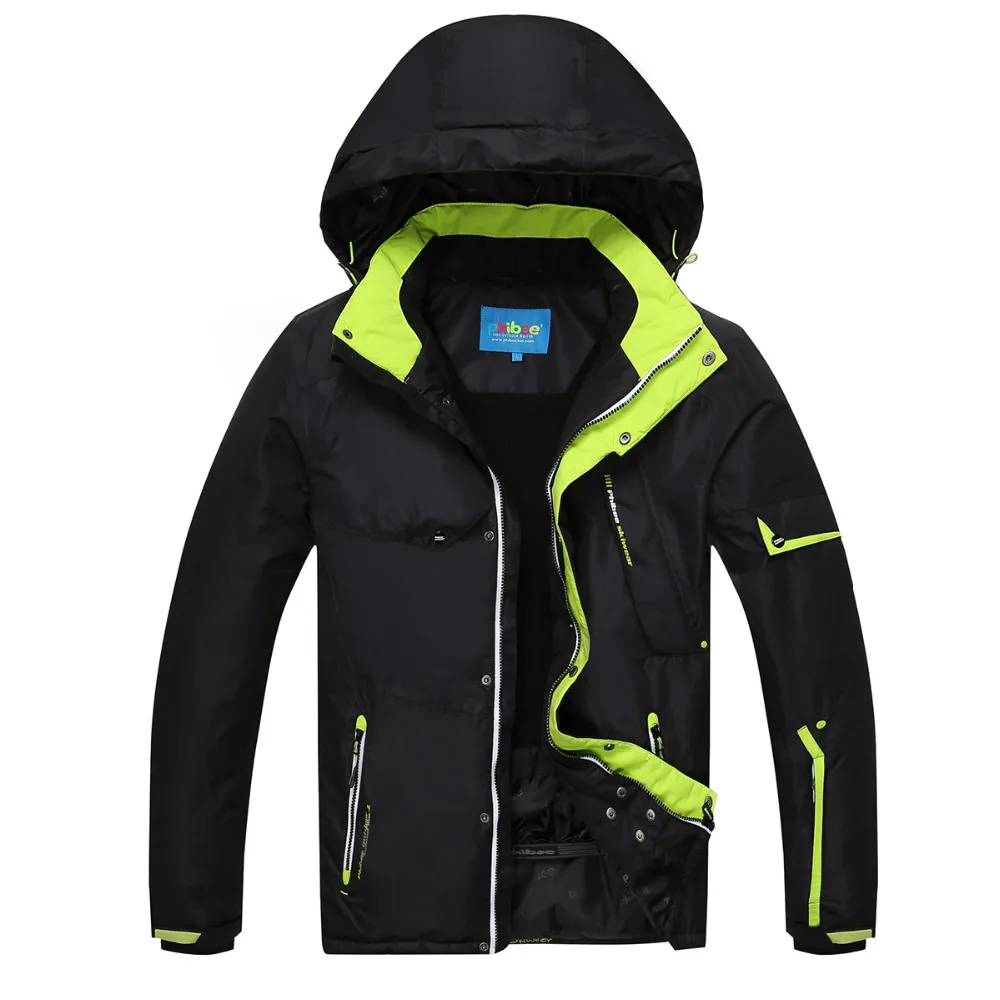 Брендовые лыжные зимние куртки для мужчин высокое качество ветрозащитные