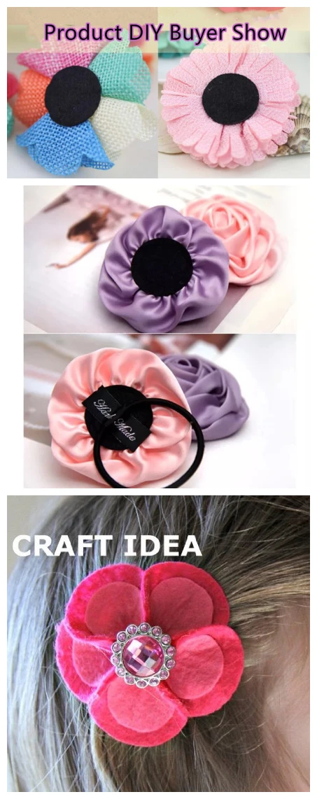 100 шт ручной работы фетровые цветы из ткани diy ремесленный круглый Эллипс Круг