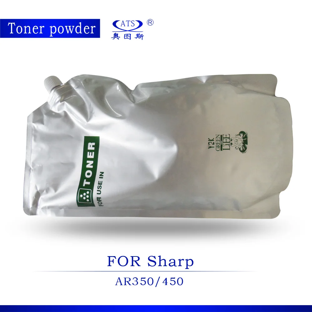 Фото 1 шт. 1 кг порошок для электростатической печати для Sharp AR 350 450 451 3511 4511 420U Совместимость AR350 AR450 AR451 AR3511 AR4511 AR420U для тонера к принтеру №2